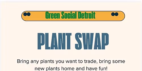 Garden Social Detroit's first plant swap
