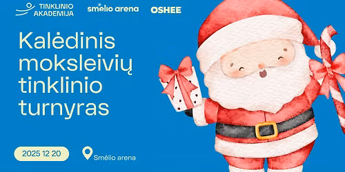 Kal\u0117dinis moksleivi\u0173 papl\u016bdimio tinklinio turnyras