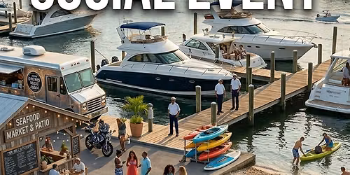 Marina Block Party \ud83e\udd73 BBq, DJ,  Drinks, Boats and Vibes