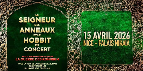 LE SEIGNEUR DES ANNEAUX & LE HOBBIT \u2022 15 Avril 2026