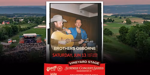 Brothers Osborne at Concerts at Point of the Bluff