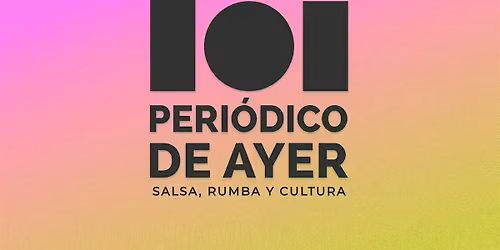 PERIODICO DE AYER \u00b7 Tarde de "El Cantante"