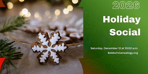 BCGS: Holiday Social