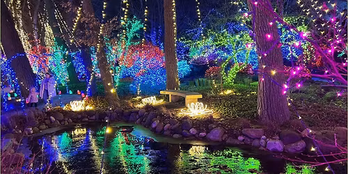 Rotary Botanical Gardens Holiday Light Show