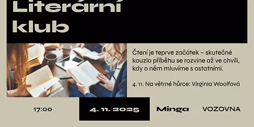 Liter\u00e1rn\u00ed klub \ud83d\udcd5&\ud83c\udf77 | Na v\u011btrn\u00e9 h\u016frce