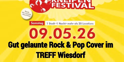 C.J. Parker Project im TREFF Wiesdorf beim LEVERKUSENER KNEIPENFESTIVAL