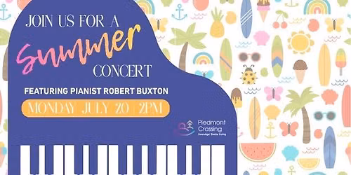 Summer Concert Featuring Robert Buxton