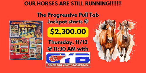 Progressive Pull Tab starts @ $2,300!!!