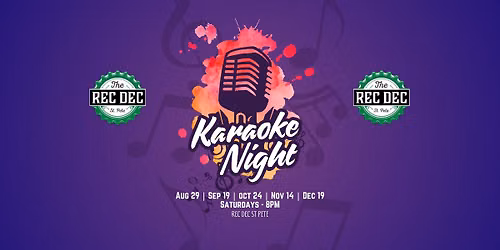 Rec Dec Karaoke Night!