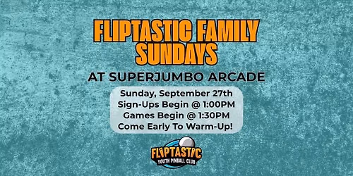 Fliptastic Family Faceoff Featuring BEETLEJUICE at Superjumbo Arcade