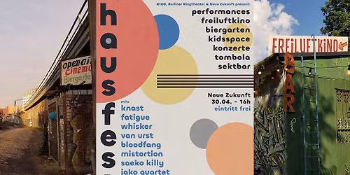 Hausfest Neue Zukunft - Walpurgisnacht 2026 - Eintritt frei! \ud83e\uddf9\ud83d\udc08\u200d\u2b1b