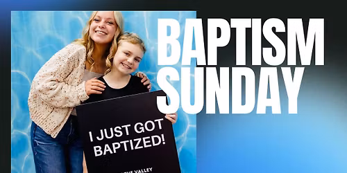 Baptism Sunday 