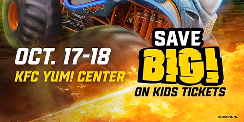 Hot Wheels Monster Trucks Live 2026 - Glow-N-Fire Tickets