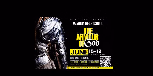 Vacation Bible School 2026 | VBS | New Zion Church | NZC