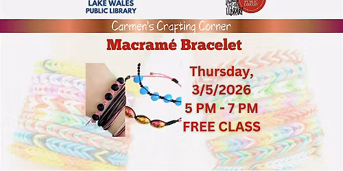 DIY Macram\u00e9 Bracelet