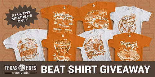 Texas Exes 2026 Beat Shirt Giveaway #2