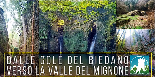 Dalle Gole del Biedano verso la Valle del Mignone