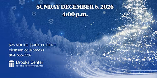 Clemson Choirs - Sounds of the Season at Brooks Center for the Performing Arts