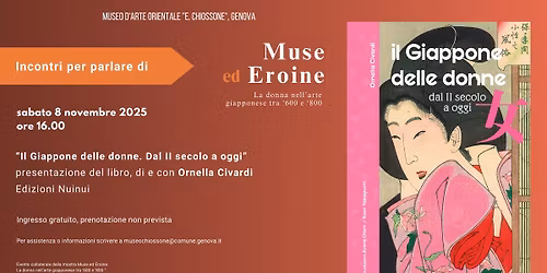 \u201cIl Giappone delle donne. Dal II secolo a oggi" di e con Ornella Civardi