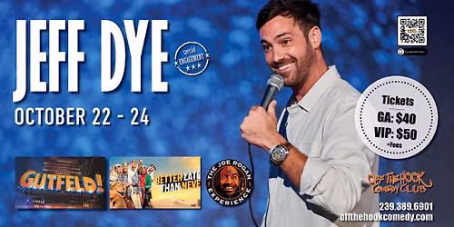 Comedian Jeff Dye Live in Naples, Florida!