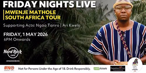 Friday Nights Live with Mwenje Mathole