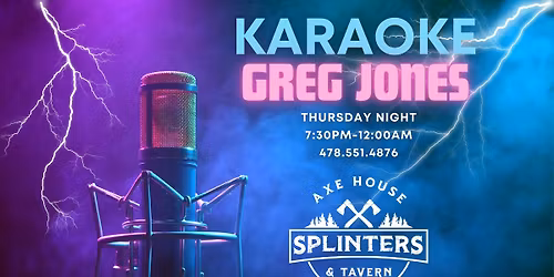 Karaoke & 1\/2 off Axe Throwing