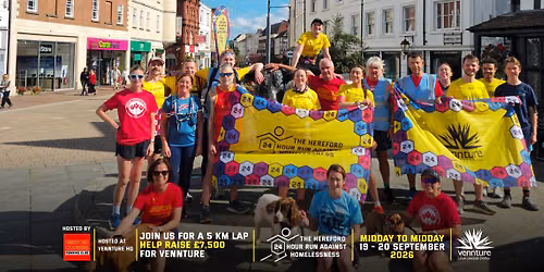 The Hereford 24 Hour Run Against Homelessness 2026