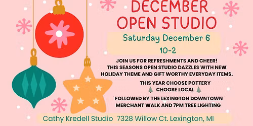 December Open Studio