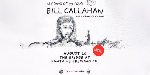 Bill Callahan - VENUE CHANGE