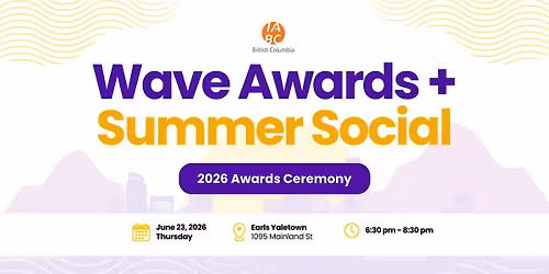 IABC\/BC Wave Award + Summer Social!