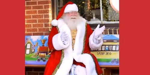 Sunday with Santa Train and Tree Lighting at Depot Park