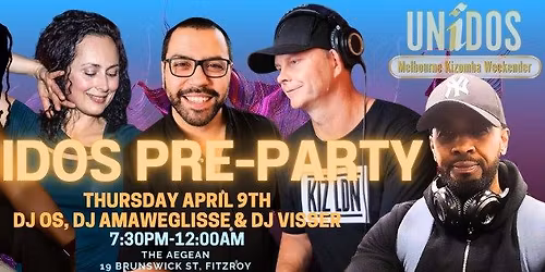 Let's Kizomba x UNIDOS Pre-party for Melbourne Kizomba Weekender