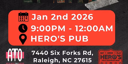 ATO @ Hero\u2019s Pub