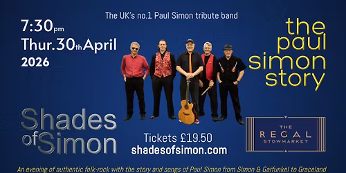 Shades of Simon in concert - The Paul Simon Story
