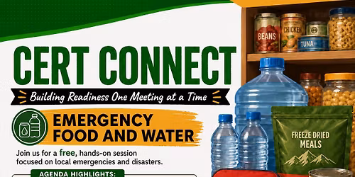 CERT Connect- Building Readiness One Meeting at a Time!
