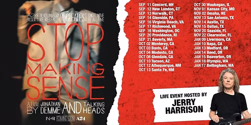 Parking - STOP MAKING SENSE: A Film by Jonathan Demme and Talking Heads - Omaha