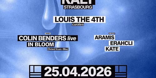 Louis the 4th invite : Colin Benders (live) & Vroom & Bliss \/\/ KALT
