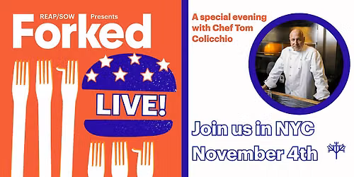 Forked LIVE with Tom Colicchio at the Brooklyn Museum