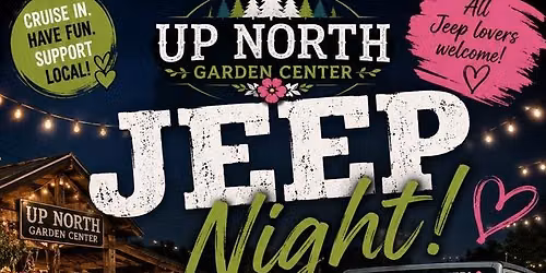 Jeep Night at Up North Garden Center