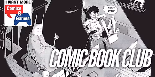 Comic Book Club November - Monstermind Dealing with Anxiety & Self-Doubt