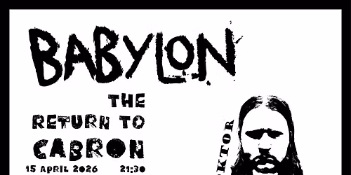 Babylon Live @ cafee cabron