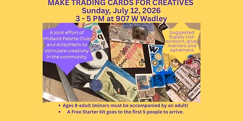 FREE - Make Trading Cards for Creatives 