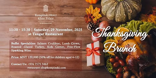 Thanksgiving Special Brunch 