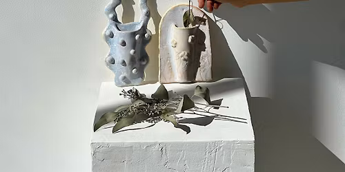 Ceramic Wall Hanging Vase Pottery Class - Beginner Pottery Workshop
