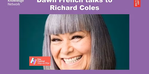 Hay Festival Streams: Dawn French talks to Richard Coles at Girvan Library