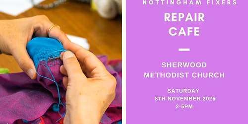 Repair Cafe - Saturday, 8 November 2025