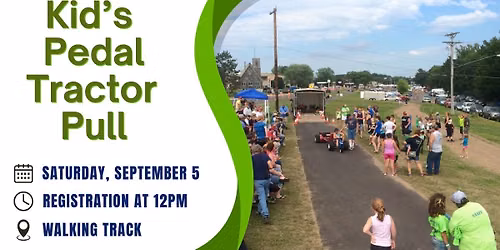 Kid's Pedal Tractor Pull