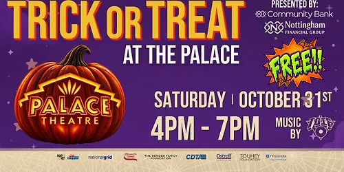 Trick-or-Treat at the Palace - FREE