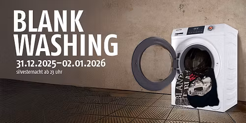 BLANK WASHING (New Year's Blank)