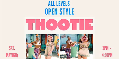 All Levels Open Style Dance Workshop